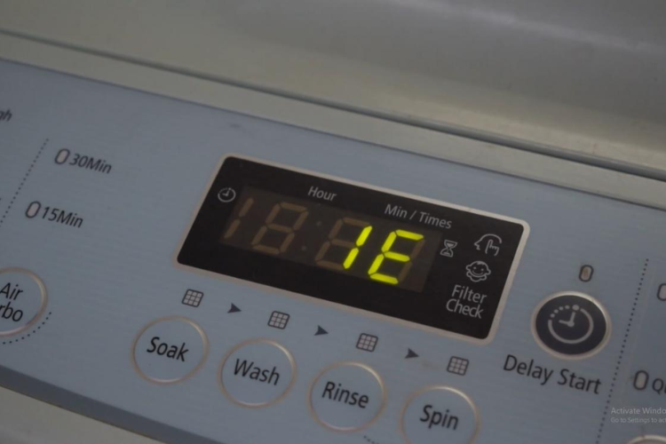 Hướng Dẫn Khắc Phục Lỗi IE Trên Máy Giặt Samsung 2025 – Đơn Giản Và Hiệu Quả Tại Nhà