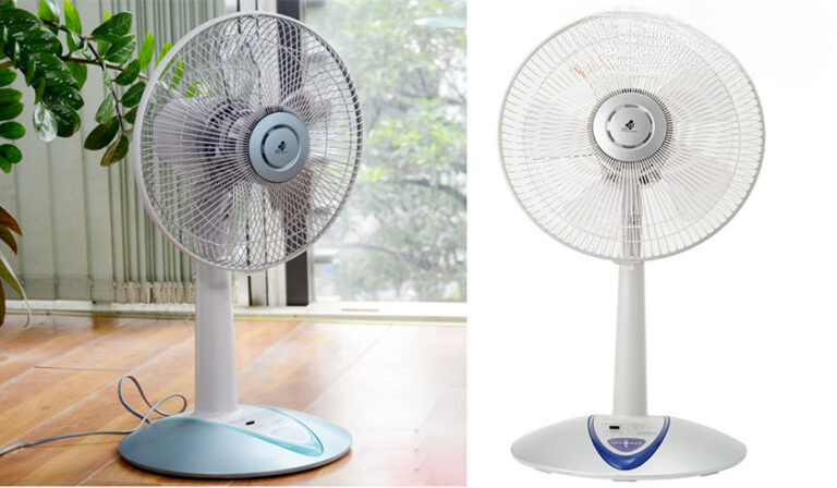 Quạt lửng Panasonic F-307KHS xám bạc