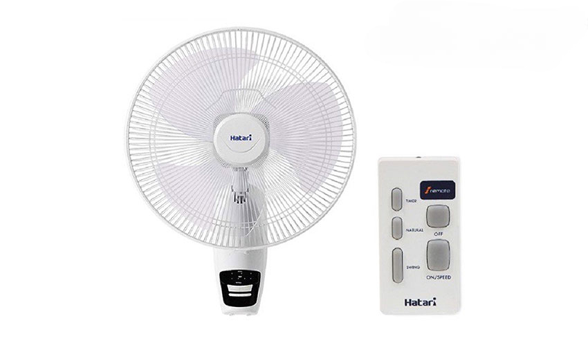 Quạt treo tường Hatari HF-W18R1 có động cơ bền bỉ