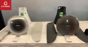 Thiết kế phù hợp với nhiều không gian lắp đặt