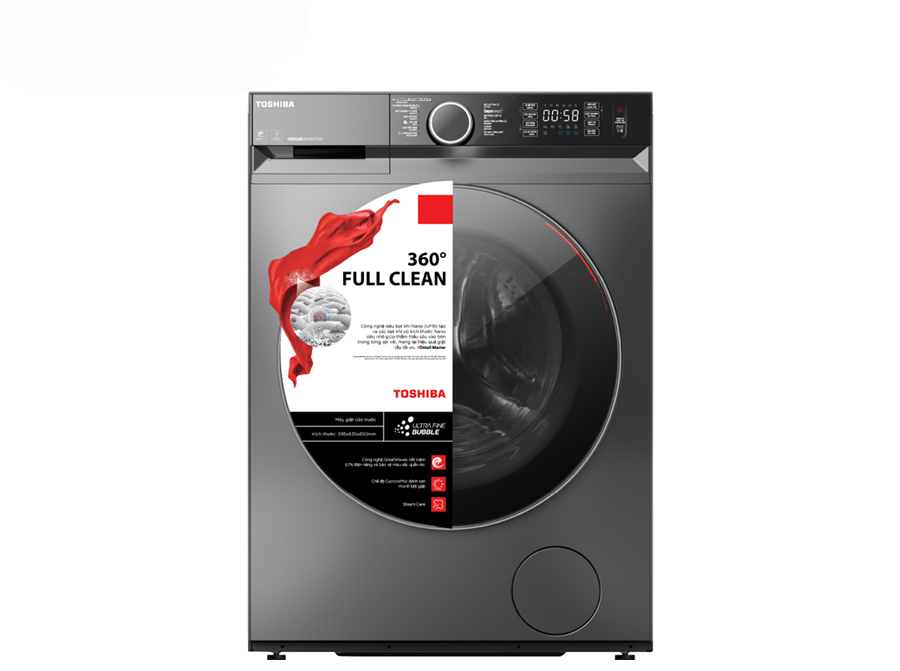  máy giặt Toshiba inverter TW-BK105G4V(SS) - Thiết kế hiện đại