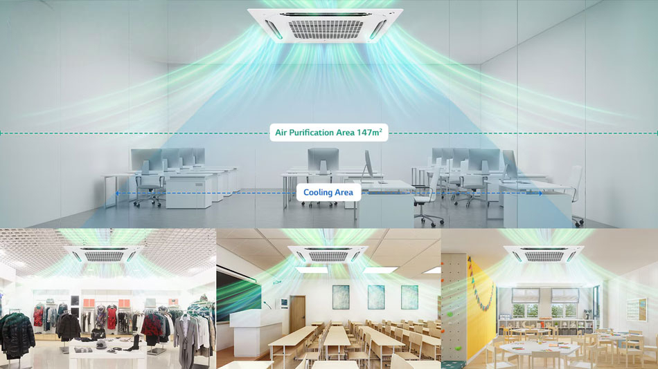 điều hòa âm trần LG giá rẻ ZTNQ36LNLA0/ZUAD3