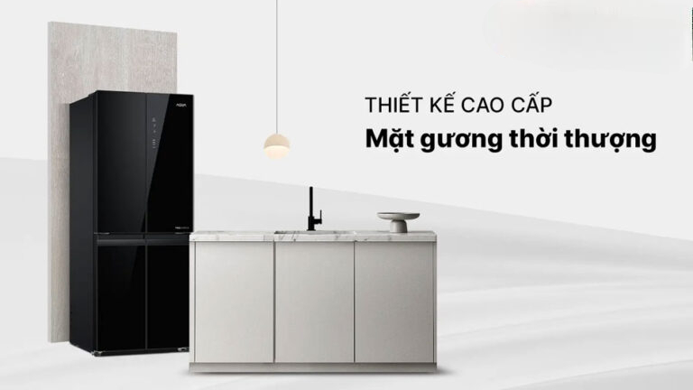 Tủ lạnh Aqua inverter Multi Door AQR-M466XA(GB) Tủ lạnh Aqua inverter Multi Door AQR-M466XA(GB)