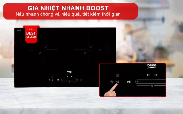 Nấu ăn siêu tốc với chế độ Booster