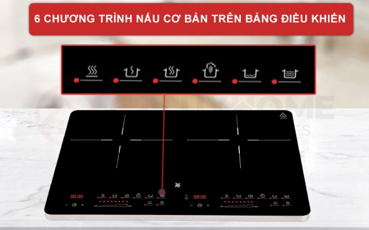 BẾP TỪ DƯƠNG WMF KULT X 2 VÙNG NẤU 3500W