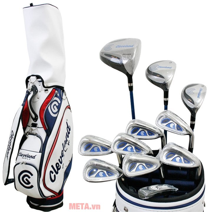 Bộ gậy golf Fullset nam Cleveland CG-C gồm 11 gậy và 1 túi golf