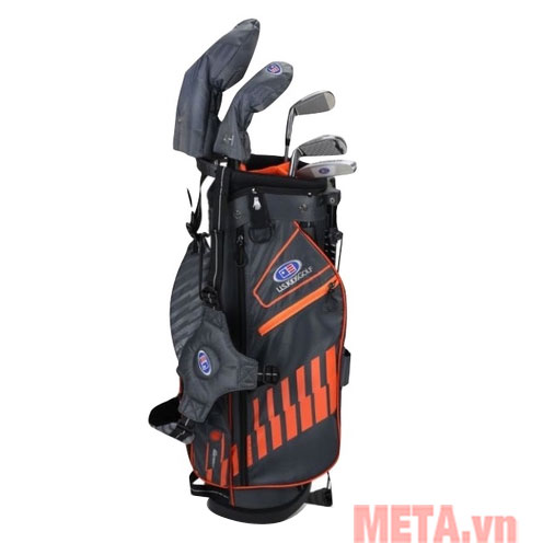 Túi gậy đứng vững chắc Bộ gậy golf trẻ em U.S.KIDS