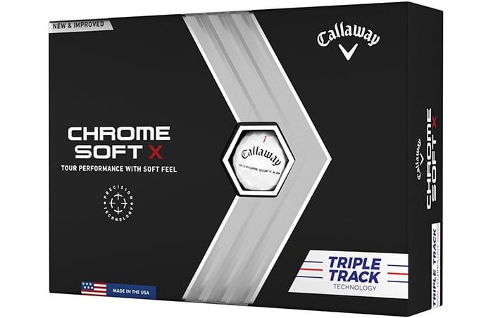 Bóng golf Callaway Chrome Soft