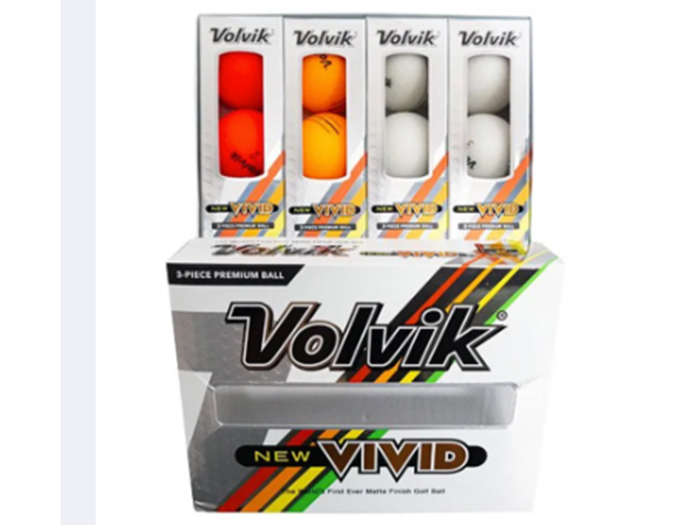 Bóng golf Volvik New Vivid (12 quả)