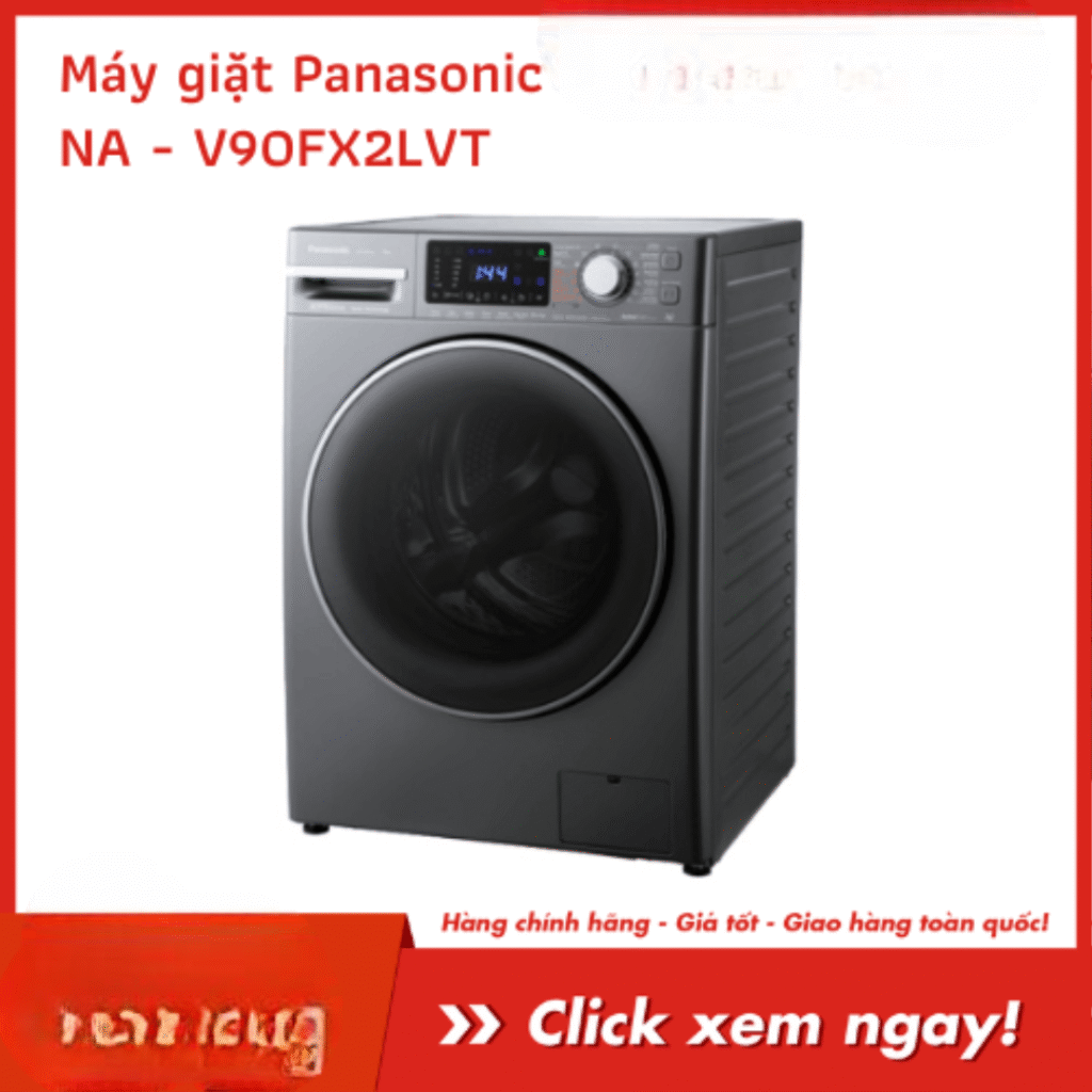 Máy giặt cửa trước Panasonic 9kg NA-V90FX2LVT