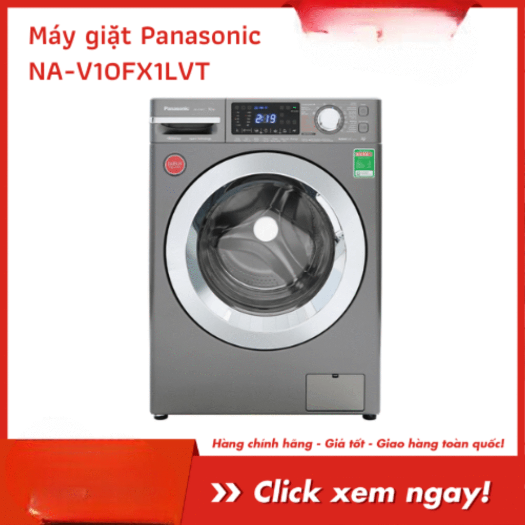 Máy giặt Panasonic Inverter 10kg NA-V10FX1LVT