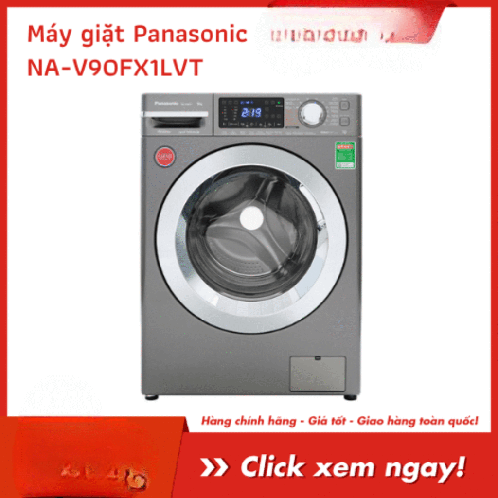 Máy giặt Panasonic Inverter 9kg NA-V9FX1LVT