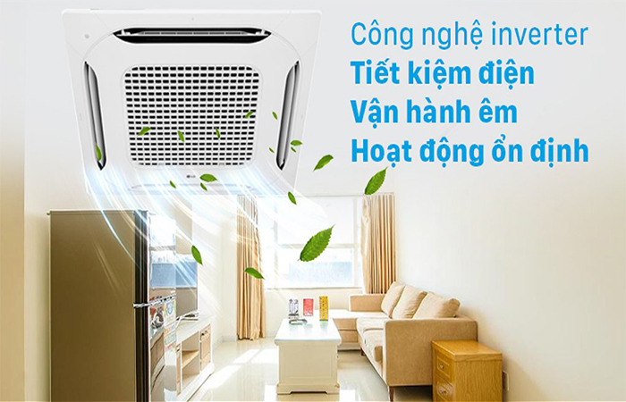 Điều hòa âm trần LG  ZTNQ48GMLA0/ZUAD1 hoạt động êm ái