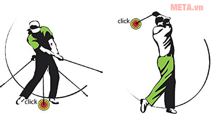 Dùng gậy để có những cú đánh thật điêu luyện