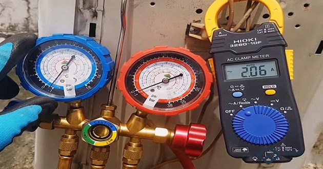 Cách đo áp suất gas điều hòa & Bảng áp suất nạp ga điều hòa, máy lạnh 2025 | Kithome