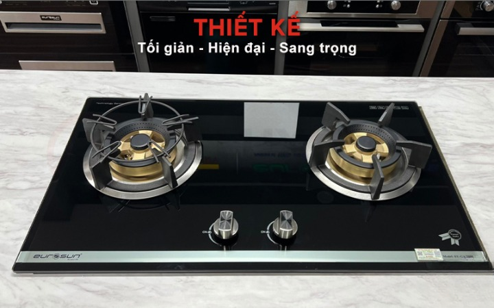  BẾP GAS LẮP ÂM EUROSUN EU-GA205S 2 VÙNG NẤU