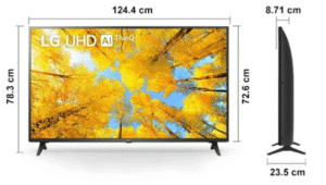 Kích thước tivi 55 inch dài bao nhiêu cm? Cách tính và mẹo chọn tivi phù hợp