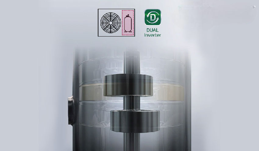 ZTNQ48LMLA0/ZUAD3 trang bị máy nén Dual Inverter ZTNQ48LMLA0/ZUAD3 trang bị máy nén Dual Inverter