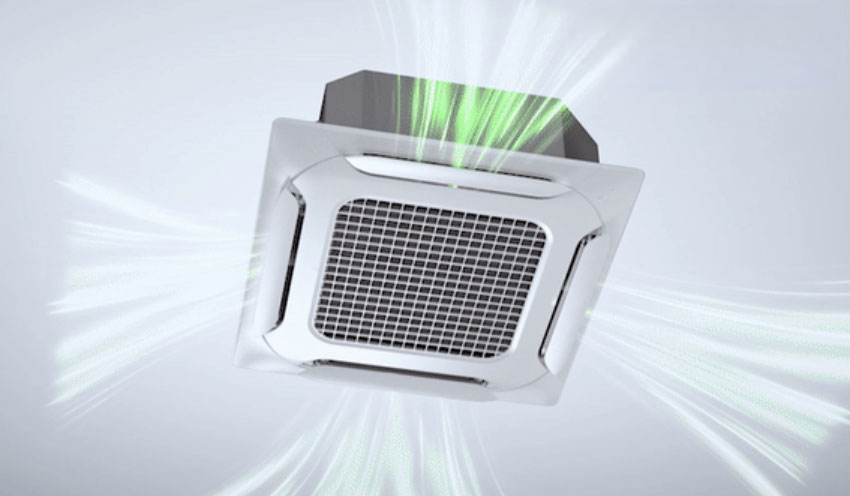 công nghệ điều khiển của điều hòa âm trần LG