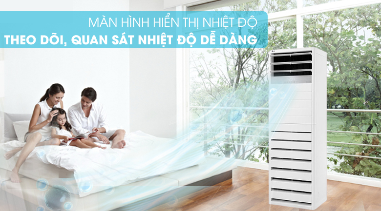 điều hòa cây LG  ZPNQ36LR5AO/ZUAD3 thiết kế sang trọng