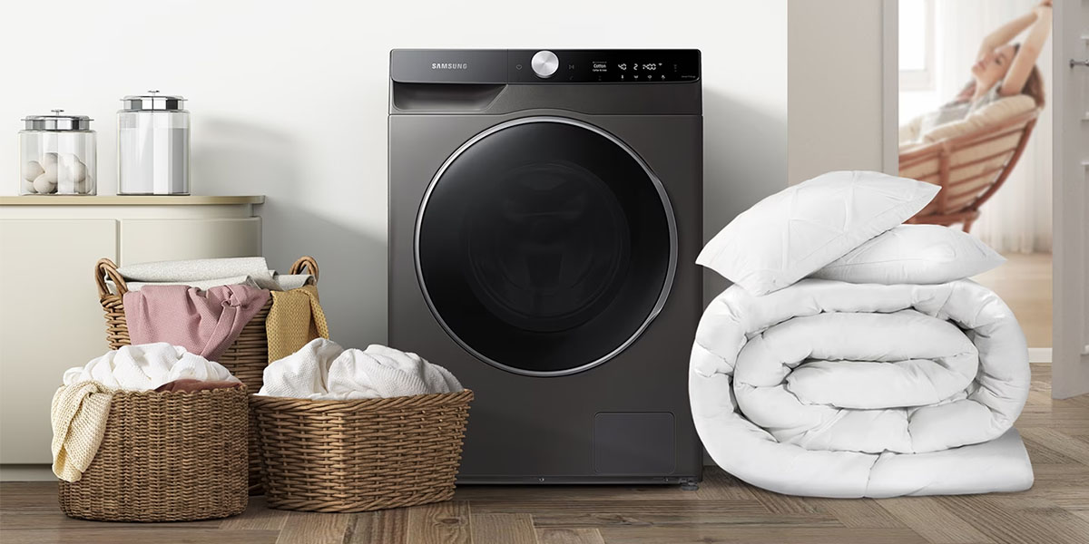 thiết kế  Máy giặt Samsung WD14TP44DSB/SV