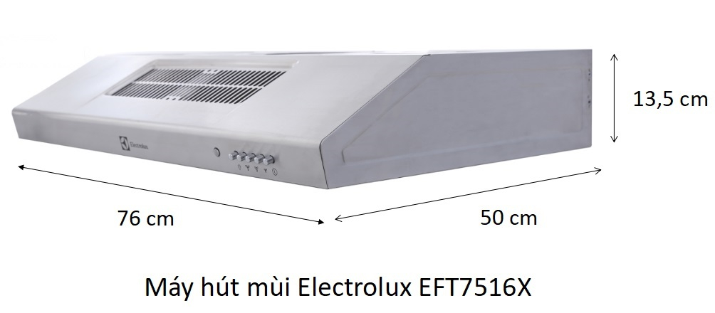 Máy hút mùi Electrolux EFP6520X