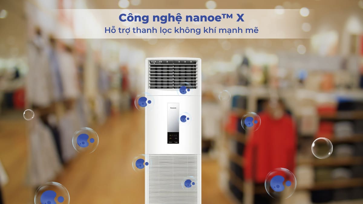 Không khí sạch nhờ công nghệ Nanoe X