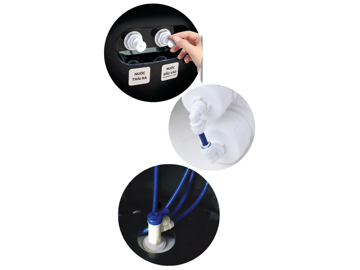 máy lọc nước Kangaroo KG100HG dễ dàng lắp đặt