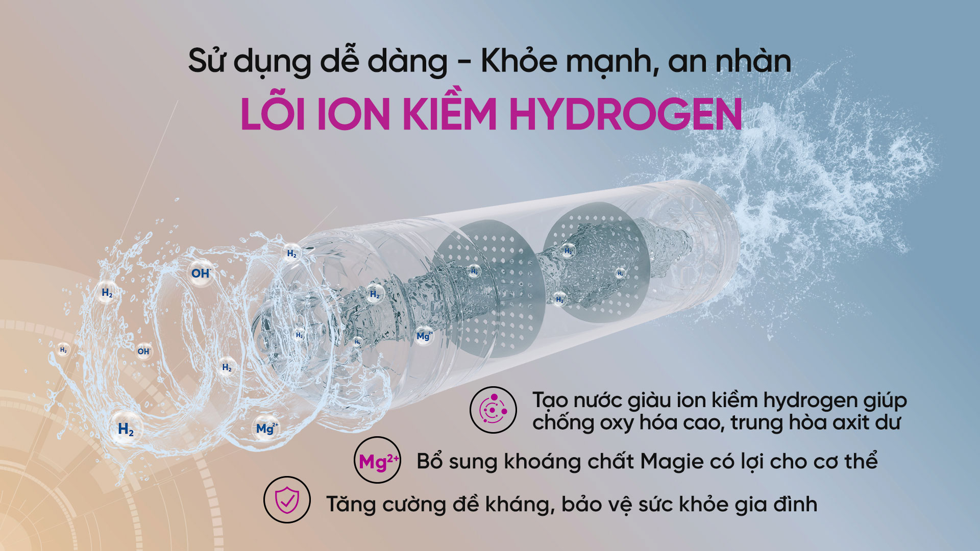 Cây nước nóng lạnh Mutosi MD-188H