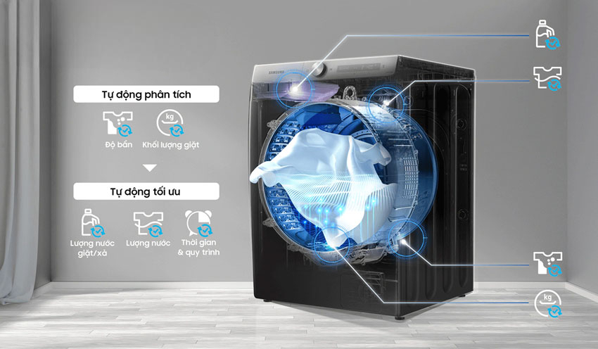 Máy giặt Samsung WW90TP44DSB/SV Máy giặt Samsung WW90TP44DSB/SV