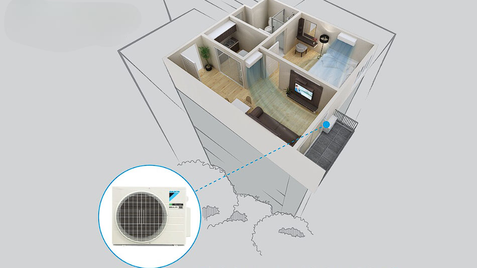 điều hòa Multi Daikin 5MKM100RVMV vận hành bền bỉ