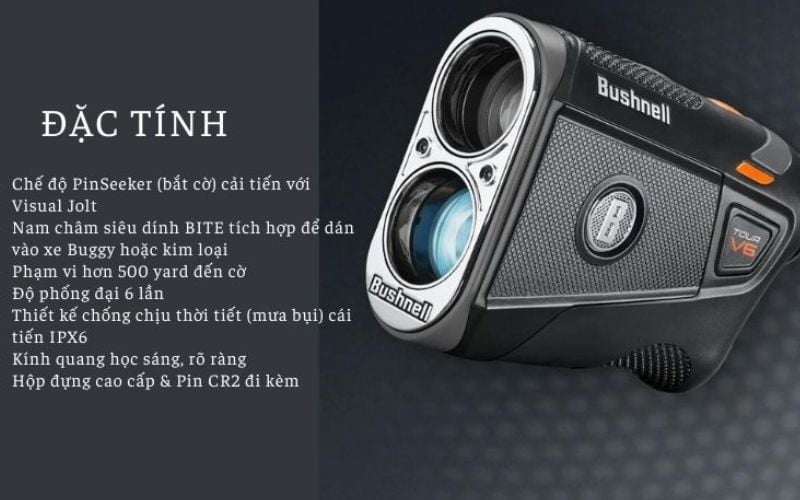 Ống nhòm đo khoảng cách Bushnell