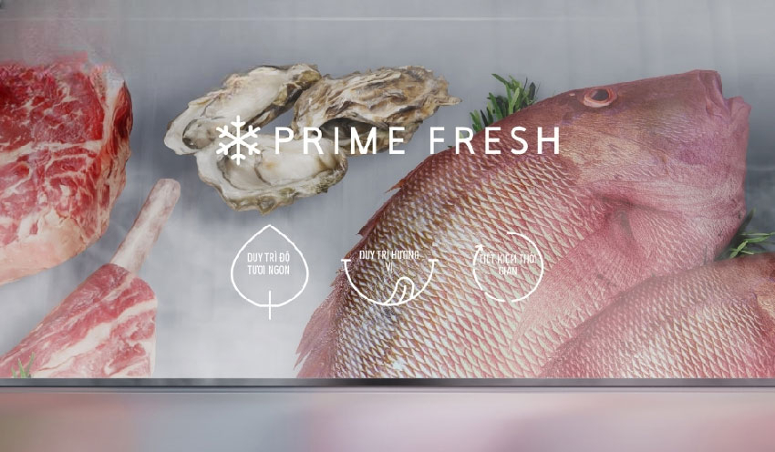 Ngăn cấp đông mềm Prime Fresh+ tiện lợi