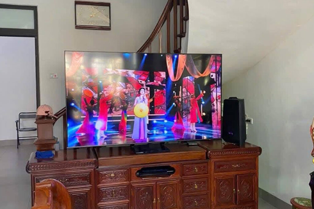 Tivi Samsung 4K 75 Inch QA75Q60DAKXXV – Trải Nghiệm Giải Trí Đỉnh Cao Tại Nhà