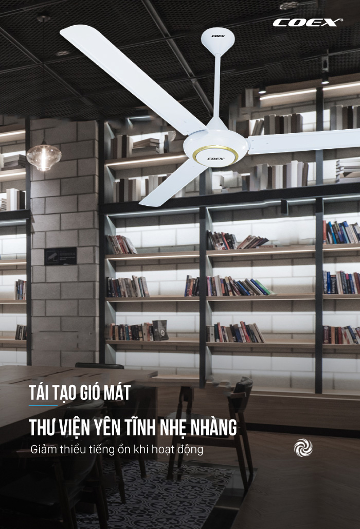 Quạt trần 3 cánh COEX CCF-7111 quạt trần 3 cánh COEX CCF-7111