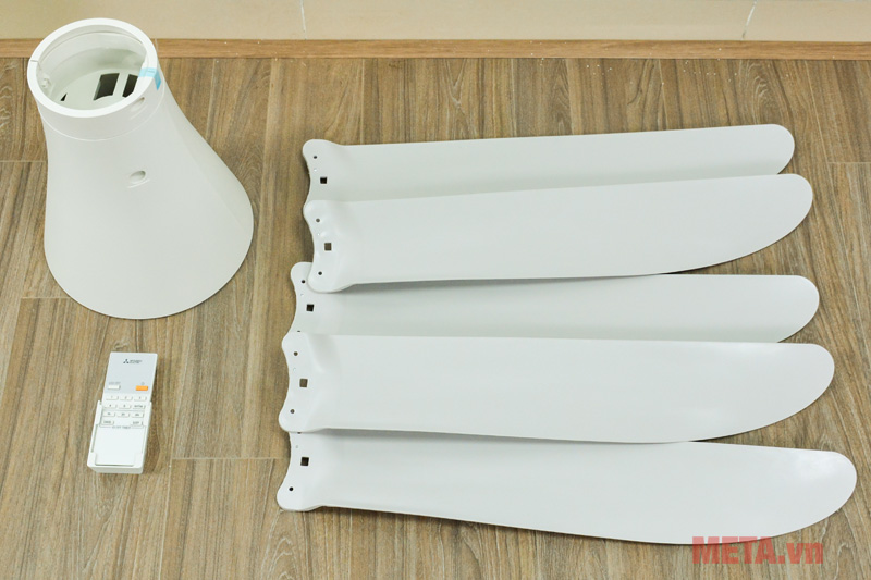 Quạt trần 5 cánh Mitsubishi C56-RW5/RA5
