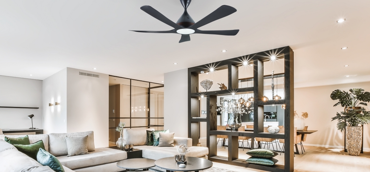 Quạt trần 5 cánh Panasonic F-60DGN phù hợp cho trần cao dưới 4m Quạt trần 5 cánh Panasonic F-60DGN phù hợp cho trần cao dưới 4m