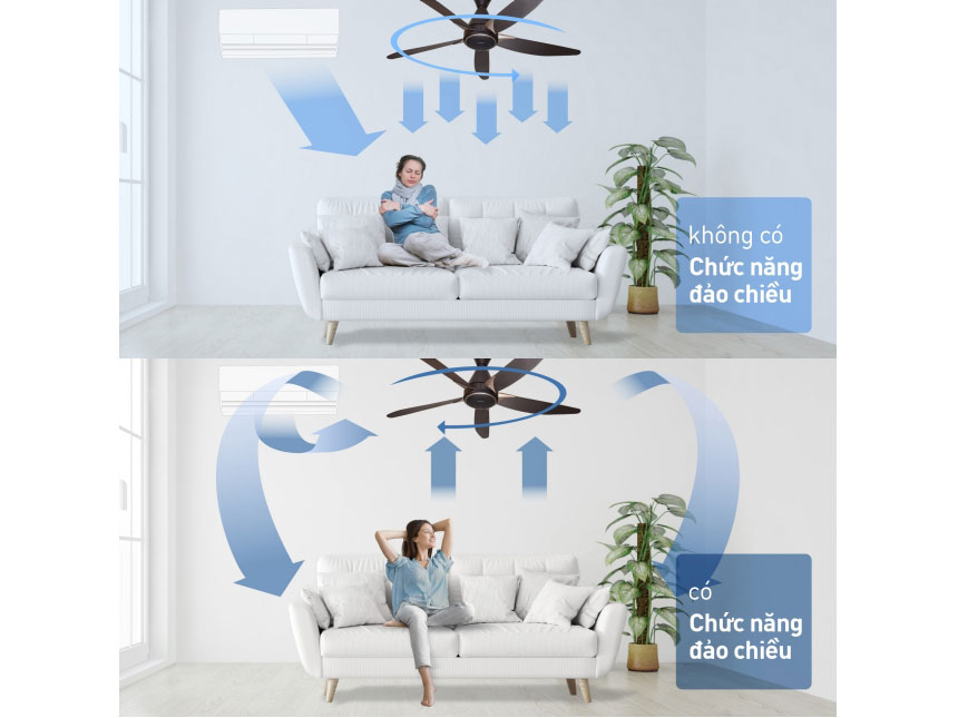 Quạt trần 5 cánh Panasonic F-60GDS