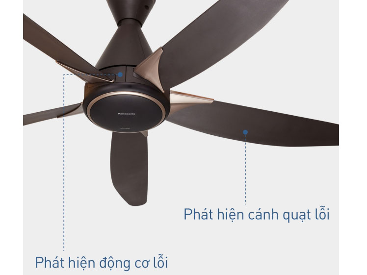 Quạt trần 5 cánh Panasonic F-60GDS