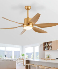 Quạt trần 6 cánh Nanoco NCF5462-GL đèn Led