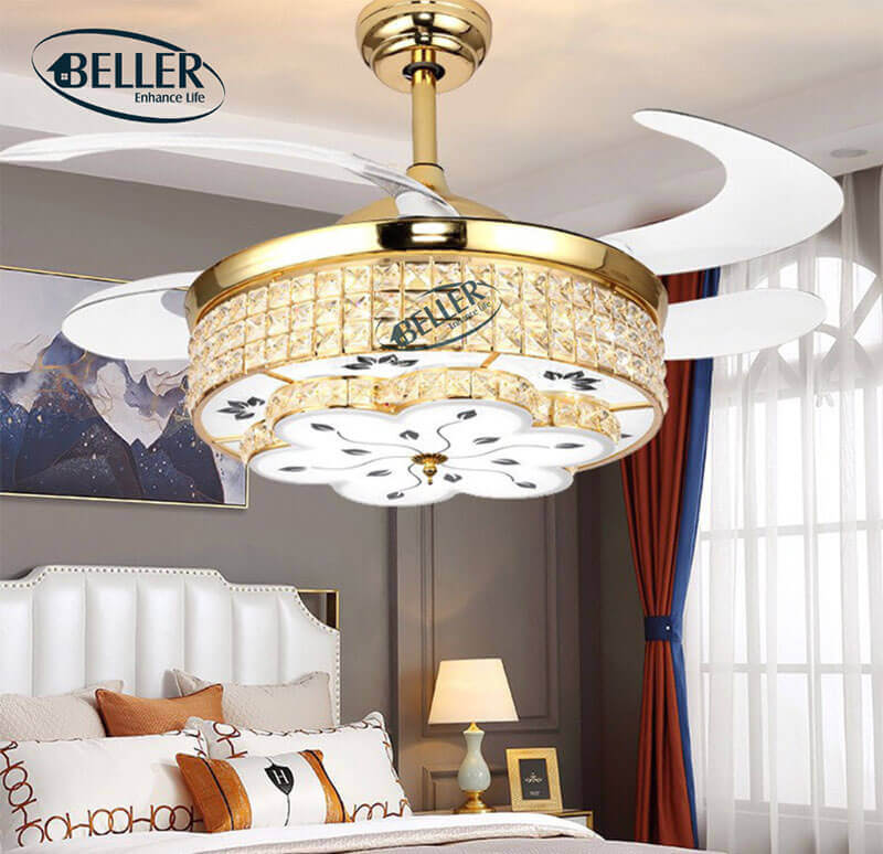 Quạt Trần Đèn Beller 51BL – 024 Lựa Chọn Hoàn Hảo Cho Không Gian Hiện Đại