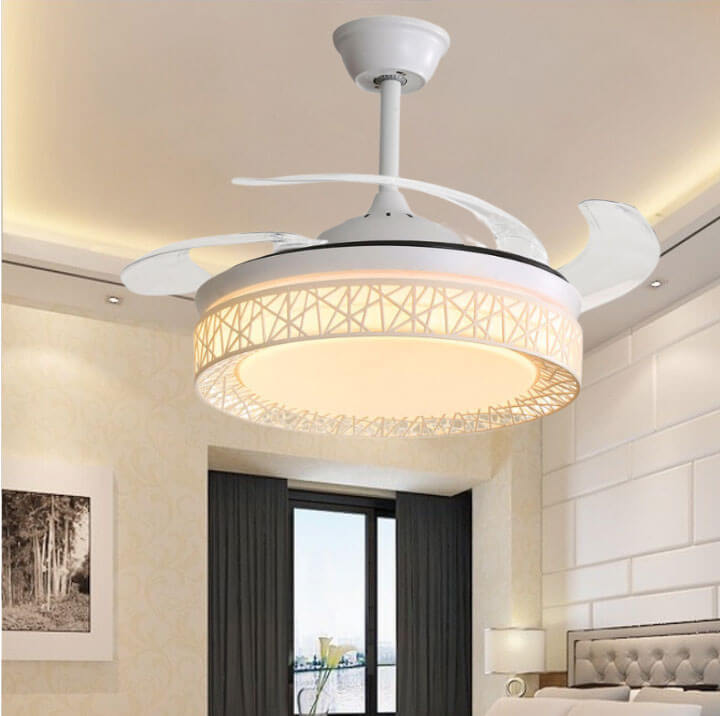 Quạt trần đèn Beller 51BL-083W 4 cánh