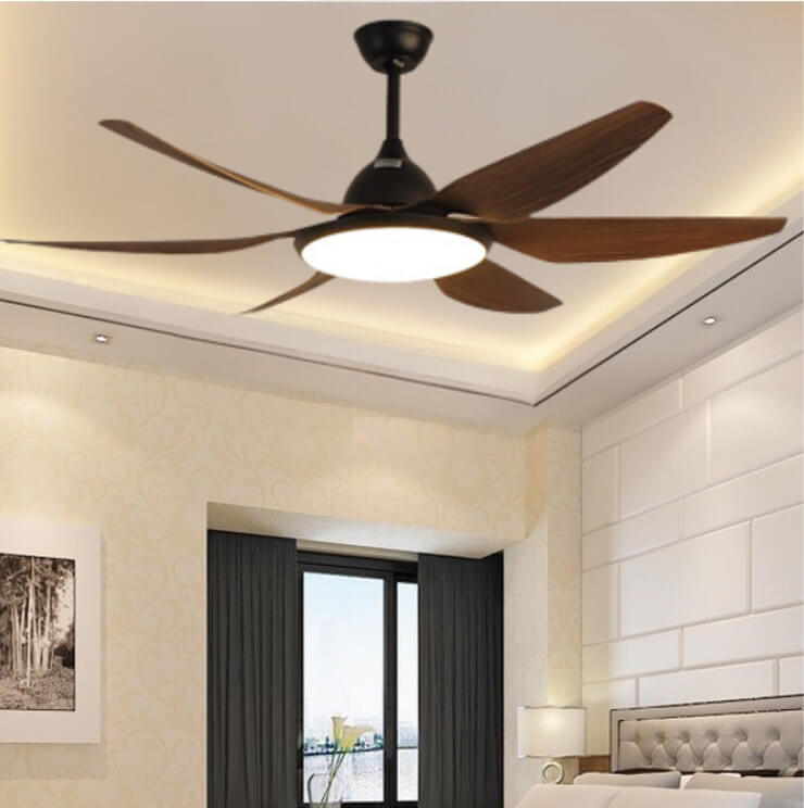Quạt Trần Đèn Beller 51BL – 063B 6 Cánh Lựa Chọn Hoàn Hảo Cho Không Gian Sang Trọng