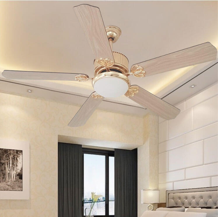 Quạt trần đèn Beller thiết kế mang phong cách cổ điển bắt mắt