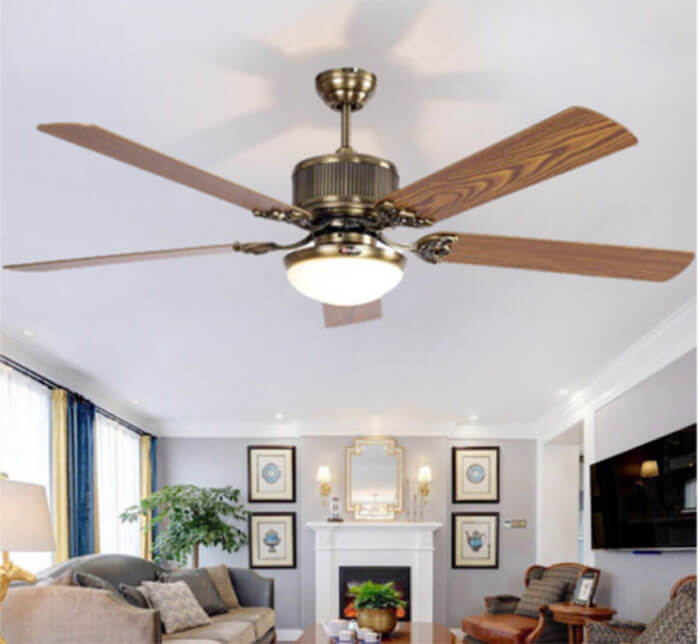 Quạt trần đèn Beller 51BL – 103X 5 cánh