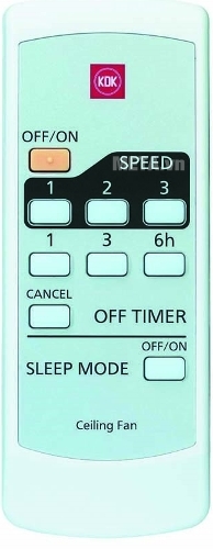 quat-tran-kdk-r48sp-dieukhien Quạt trần KDK M56PR (4 cánh - 3 tốc độ - có điều khiển)
