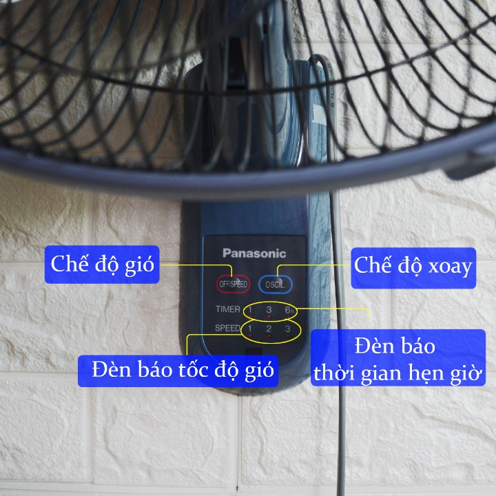 quạt điện treo tường Panasonic
