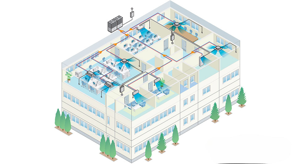 điều hòa trung tâm Mitsubishi FDC1060KXZE1