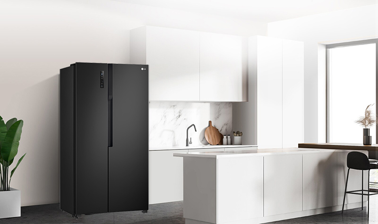 Tủ lạnh LG Inverter 519 lít GR-B256BL – Sang trọng, tiết kiệm điện, lưu trữ tối ưu