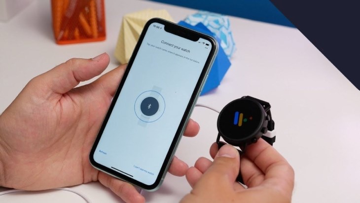 Quá trình đồng bộ kết thúc thì bạn có thể kết nối thành công